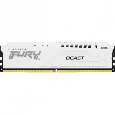 KINGSTON Radna memorija Fury Beast, 16 GB (1x16 GB), DDR5, 6400 MHz, bijela