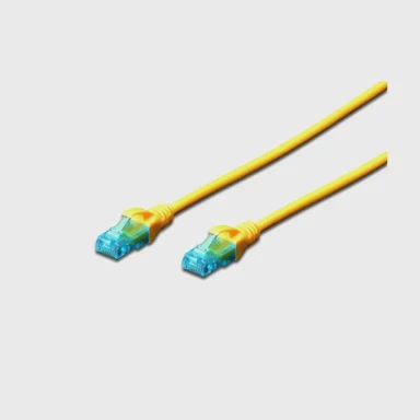 DIGITUS UTP patch CAT.5e 2m, žuti