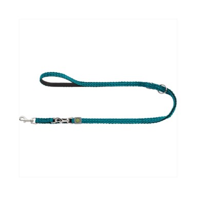 HUNTER Vodilica za pse podesiva Hilo 15 mm/200 cm tirkizna