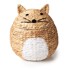 COMPACTOR Dječja kutija za pohranu Cat ø 40x43 cm, prirodna boja, vodeni zumbul