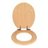 WENKO Sjedalo za toalet s lakim zatvaranjem Beech Nature, 43 x 37 cm