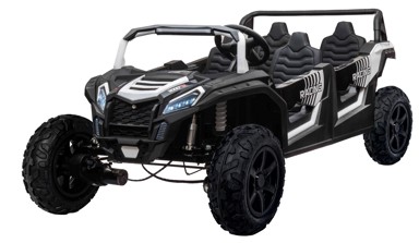 ATV Buggy na akumulator za 4 osobe Racing UTV2000 4x4, bijeli