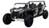 ATV Buggy na akumulator za 4 osobe Racing UTV2000 4x4, bijeli