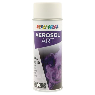 DUPLI-COLOR Sprej Aerosol ART RAL 9010 matt 400 ml