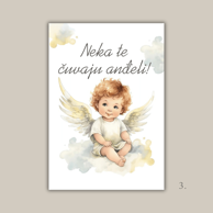 Magnet Neka te čuvaju anđeli