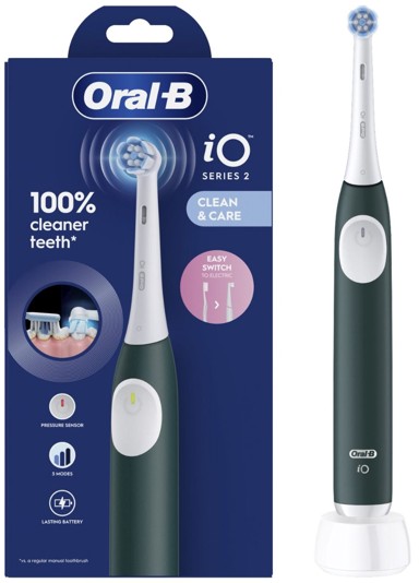 ORAL-B ELEKTRIČNA ČETKICA iO2, zelena