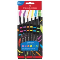 FABER-CASTELL Set kistova 481622, sintetička vlakna pk6, sortirano