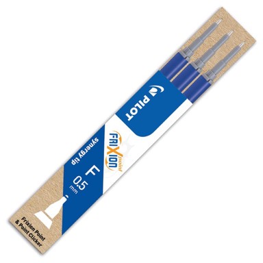 PILOT Uložak za roler 0,5mm Frixion Point piši-briši pk3 BLS-FRP5-L-S3 plavi