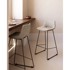 KAVE HOME Bež barska stolica (visine sjedala 76 cm) Zahara 