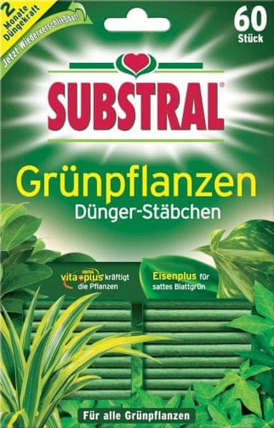 SUBSTRAL Štapići za gnojenje zelenih biljki, 60 komada