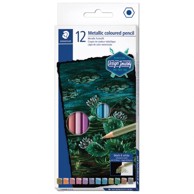 STAEDTLER Drvene boje 146M C12, Metallic Design Journey, 12 boja, blister pakiranje