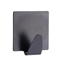 TENDANCE Kupaonski dodatak KUKICA KVADRATNA, 3M, crna