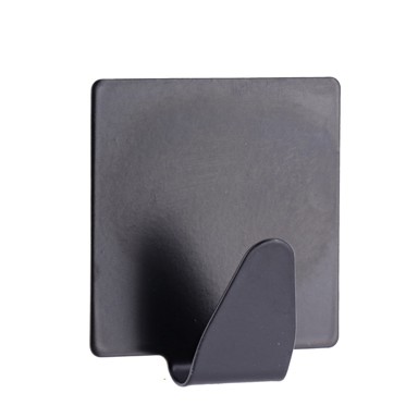 TENDANCE Kupaonski dodatak KUKICA KVADRATNA, 3M, crna