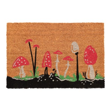 ESSCHERT DESIGN Otirač od kokosovih vlakana 40x60 cm Mushrooms 