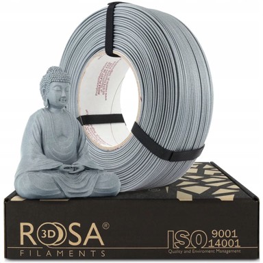 Filament za 3D pisač PLA-CF Refill 1,75 mm, 1 kg, mat kameno hladno sivi