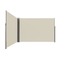 LUARO Kutna bočna tenda za terasu 180x600 cm, bež