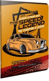 Bilježnica Speed A4, kvadratići, meki uvez