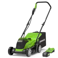 GREENWORKS Akumulatorska kosilica GD24LM33K4, 33 cm, punjač, baterija 4 Ah