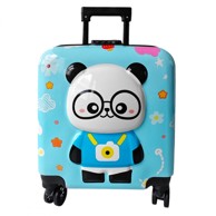 LIVEFY Dječji kofer Panda 36 × 44 cm, plavi