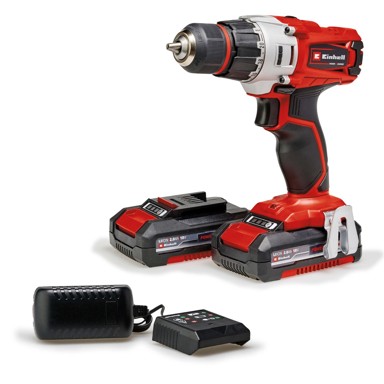 EINHELL Akumulatorska bušilica-odvijač TE-CD 18/2 Li (2x2,0 Ah)
