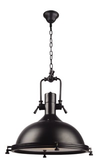 Visilica 40342-1, mat crna