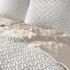DOUCEUR D'INTÉRIEUR Bijeli/bež set prekrivača i jastučnice od mikrovlakana 220x240 cm Joana 