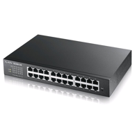ZYXEL Mrežni preklopnik GS1900-24E, 24 x Gigabit Ethernet, upravljani L2, crni