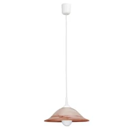 Visilica Alabastro E27 1x max. 60 W, IP20 RA3955, tobacco alabaster staklo