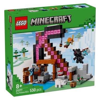 LEGO Minecraft Rudnik s pijukom 21277 