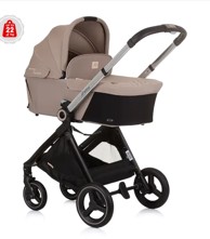 CHIPOLINO Dječja kolica Elite 3u1 - Macadamia