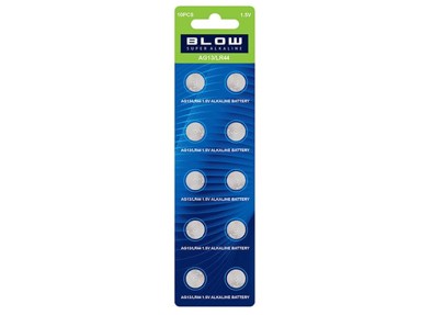 BLOW Alkalne baterije AG13 LR44, 10 kom