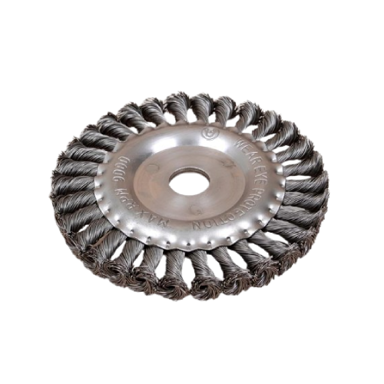 Četka pletena za brusilicu ravna FI22, 100 mm