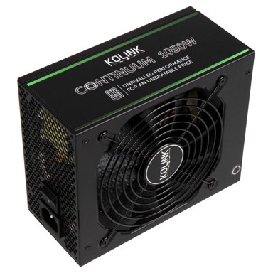 KOLINK Napajanje Continuum, 1050W, 80+ Platinum, potpuno modularno, 140mm ventilator
