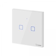 SONOFF Pametni zidni prekidač, Wi-Fi, dvostruki T0EU2C-TX