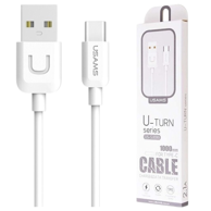 USAMS U-Turn USB-C kabel 1 m bijeli 2A TCUSBXD02