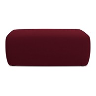 MAKAMII Bordo baršunast tabure Kapua