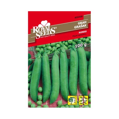 ROYAL SEEDS Sjeme povrća grašak rondo 100 g
