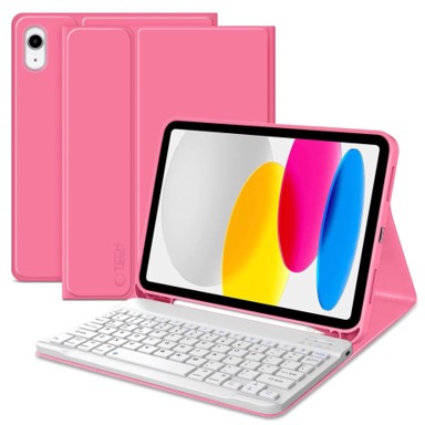 TECH-PROTECT Maskica s tipkovnicom SC Pen Keyboard za iPad 10.9'' 10gen 2022 / 11'' 11gen 2025, ružičasta