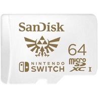 SANDISK Memorijska kartica za Nintendo Switch microSDXC 64 GB SDSQXAT-064G-GNCZN U3 C10 A1 UHS-1