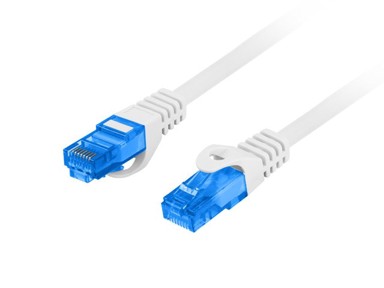 LANBERG Patch kabel PATCHCORD, S/FTP Cat.6A, 15 m, LSZH, plavi