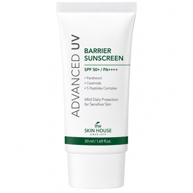 The skin house advanced UV barrier sunscreen SPF50+/PA++++ – krema za sunčanje 50 ml