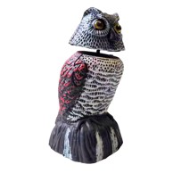NORTHIX Realistični odbojnik ptica sova, 20 cm