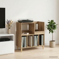 Stalak za gramofon 82 x 39,5 x 82,5 cm, hrast artisan