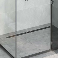 OSTATNI Tuš kanalica 100 cm, crna