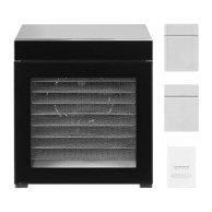 VEVOR Dehidrator hrane 10 pladnjeva 340 × 405 × 365 mm nehrđajući čelik