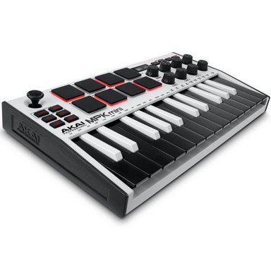 AKAI MIDI klavijature MPK Mini MK3, Pad controller, USB, crno-bijela