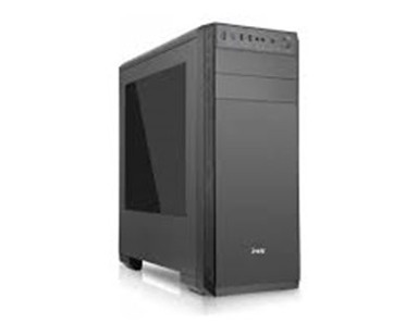 MS Kućište Fighter V300, MIDI, ATX, window, crno, bez napajanja