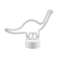 TRIO Bijela LED stolna lampa (visina 20 cm) Bronto 