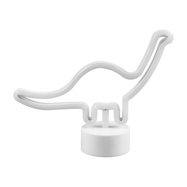 TRIO Bijela LED stolna lampa (visina 20 cm) Bronto 