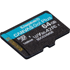 KINGSTON Memorijska kartica Canvas Go! Plus, 64 GB, MicroSD, UHS-I, Class 10